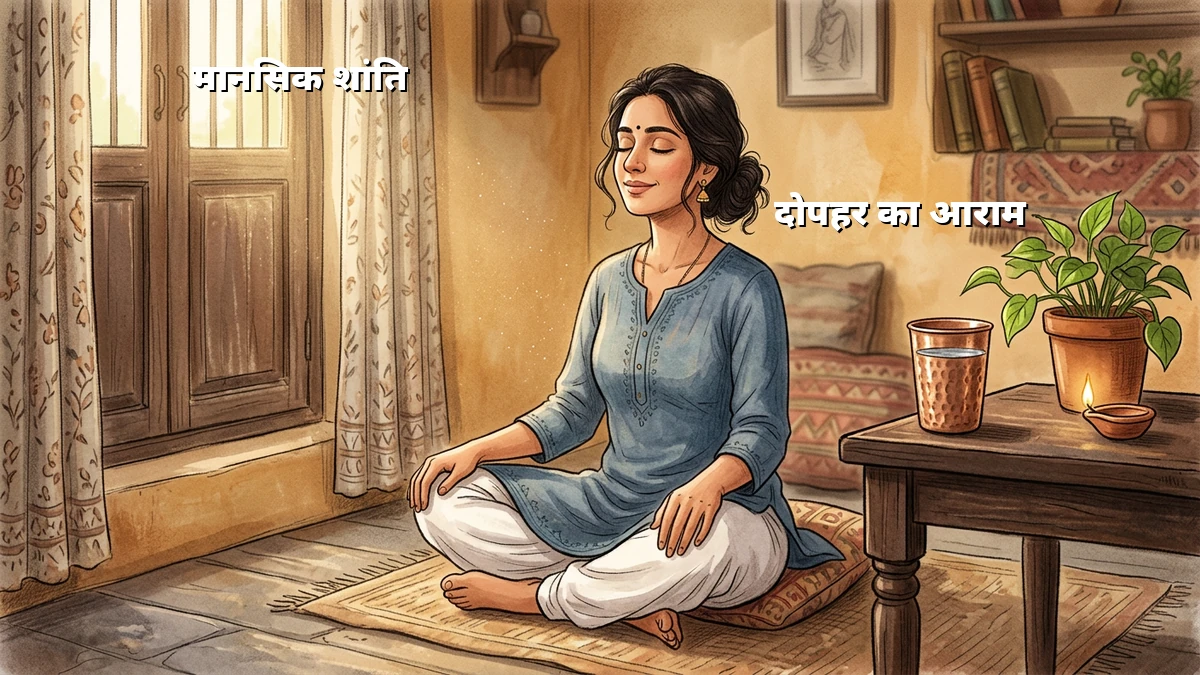 व्यस्त लोगों के लिए दोपहर का मानसिक आराम