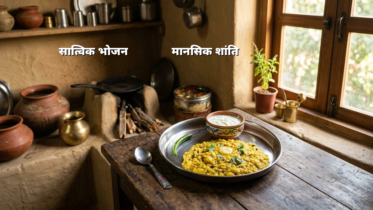 कम बजट में मानसिक शांति के लिए सात्विक भोजन और घरेलू उपाय