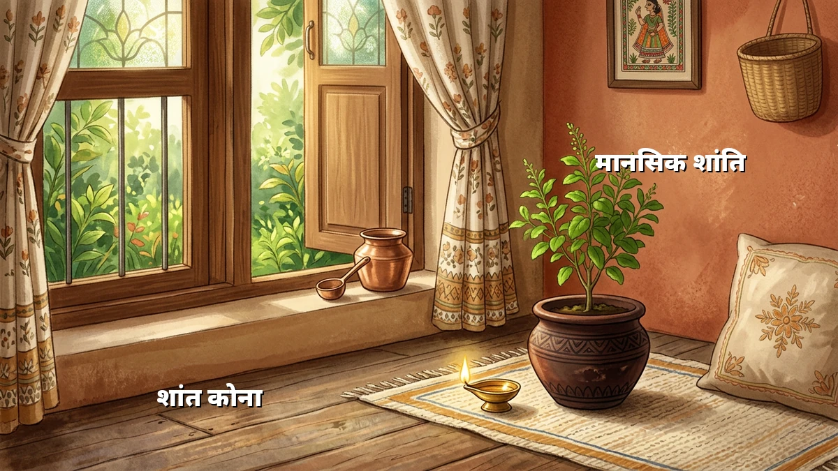 शांत कोने से मानसिक शांति के आसान उपाय